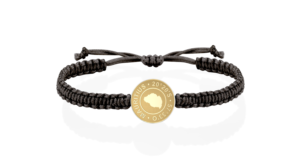 Mauritius Coin Bracelet Ocean Story