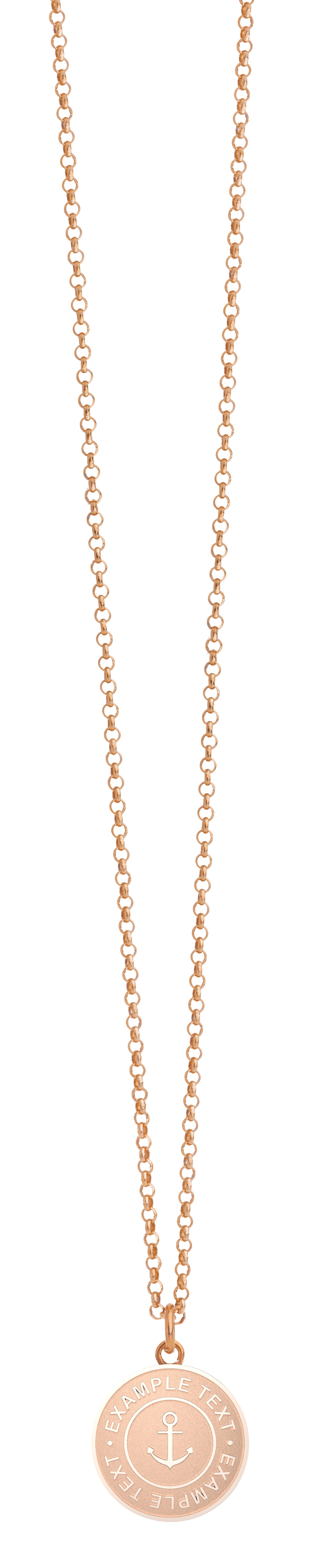 Custom Made Rose Gold Necklace