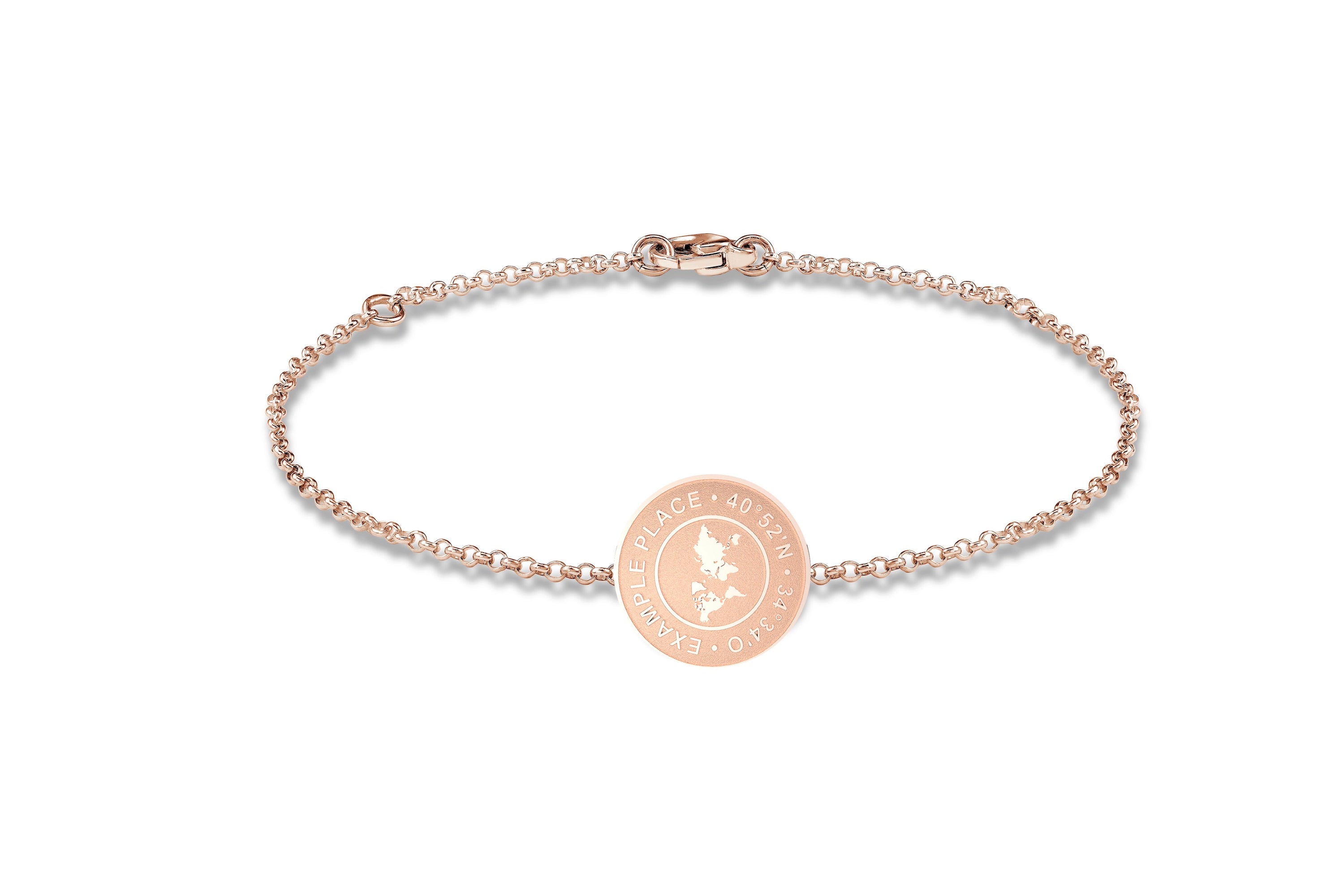 Free Engraving Custom Bracelets For Women Girl Rose Gold Stainless Steel  Elegant Female Jewels Personalize Gift For Girlfriend  Bracelets   AliExpress