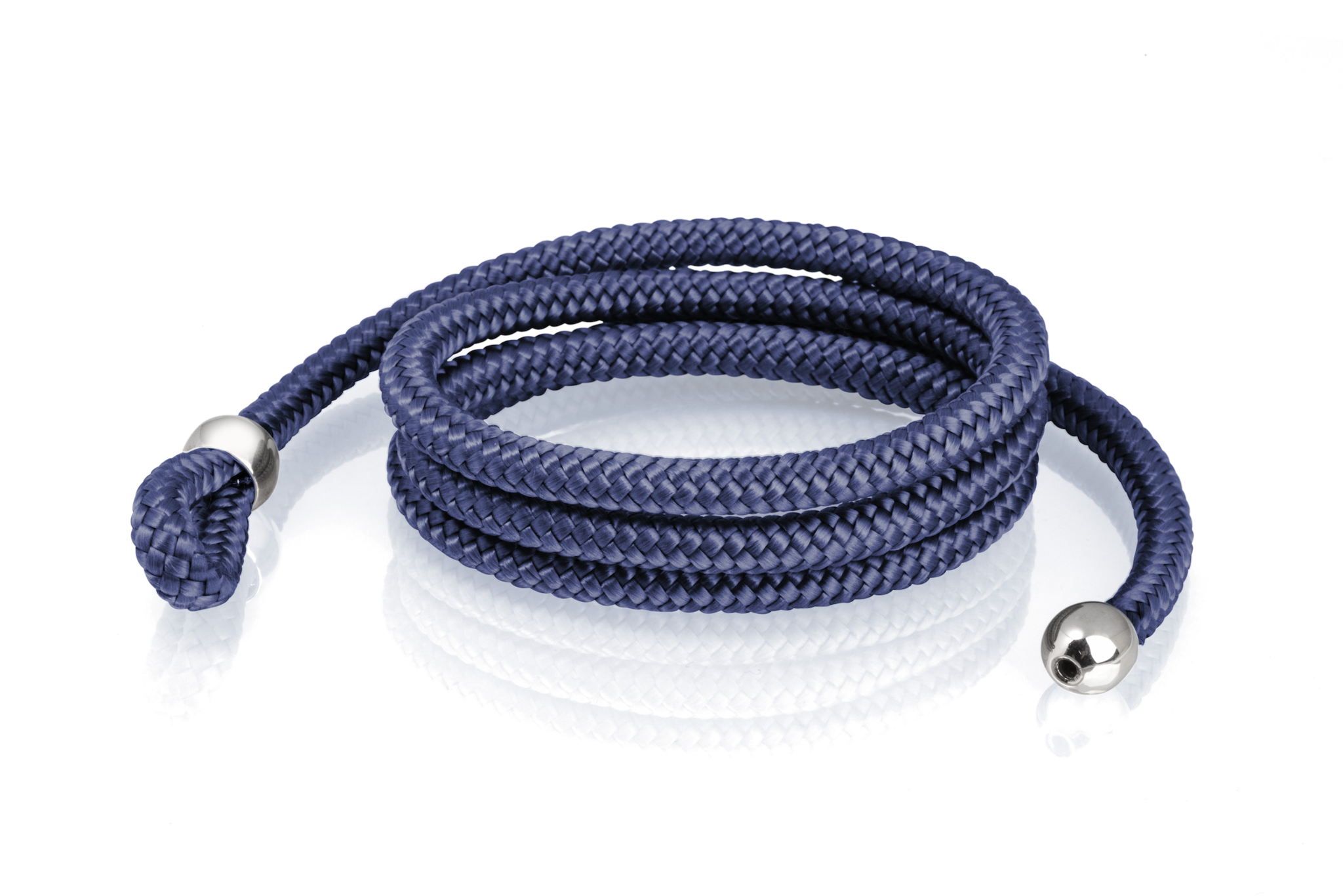 Wechselband Segeltau Interchangeable Sailing rope Bracelet Armband Ocean Story Blau