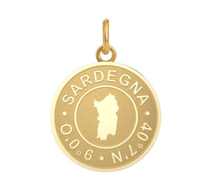Coin Pendant `Sardegna